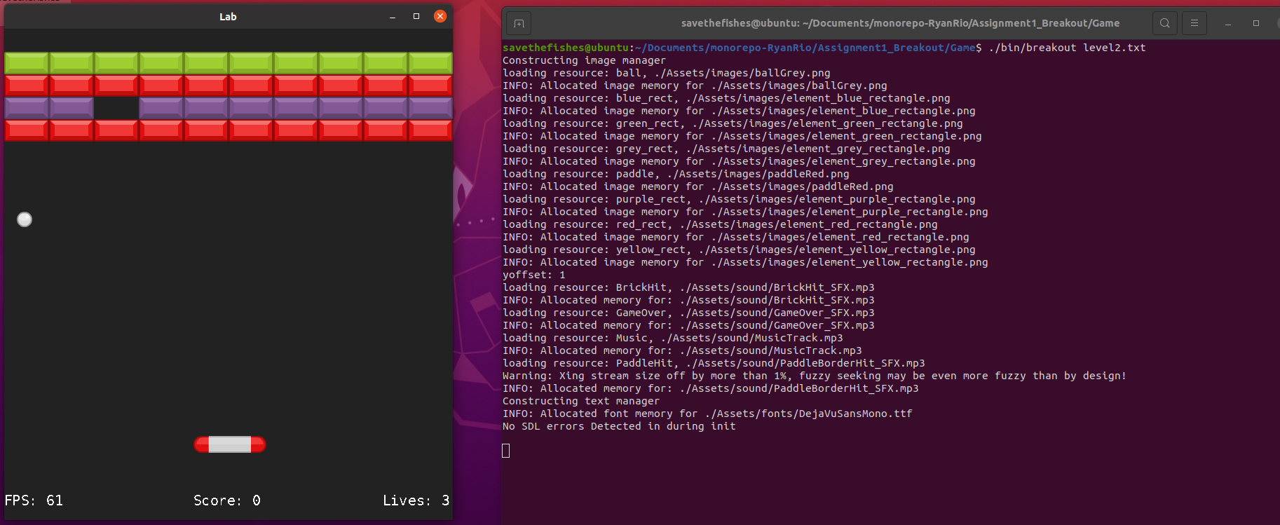 Breakout screenshot 2
